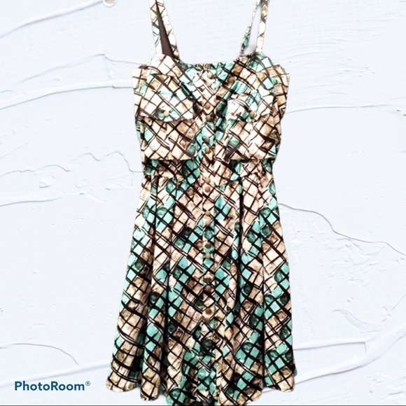 Ruby and Jenna Hi-Lo Strappy Mini Dress, S - Picture 2 of 5